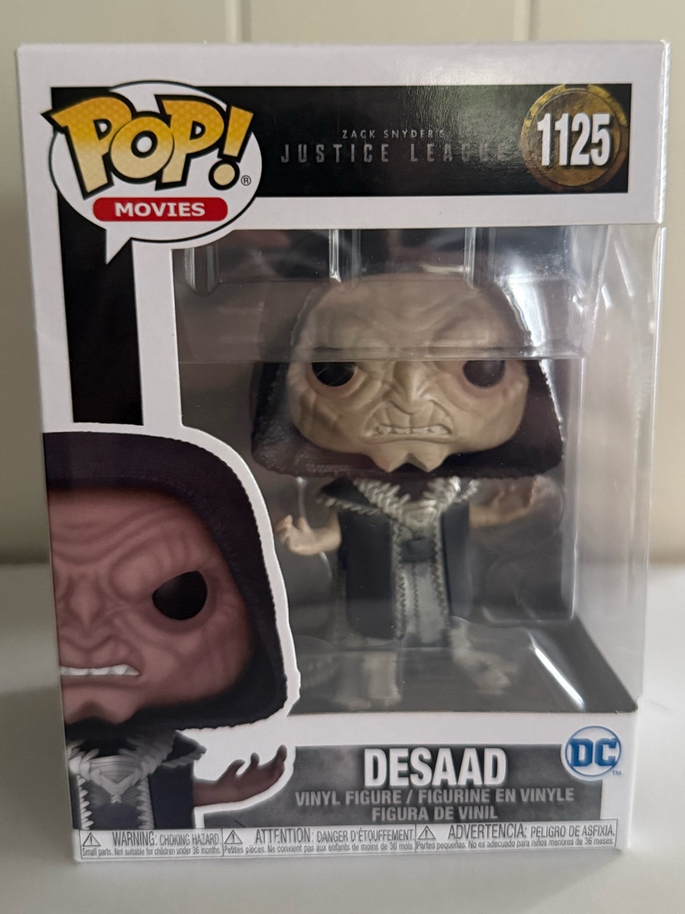 Funko Pop! Movies Desaad Vinyl Figure - Black & Gray